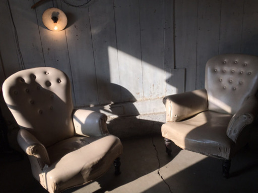 アンティーク　ソファー　2脚