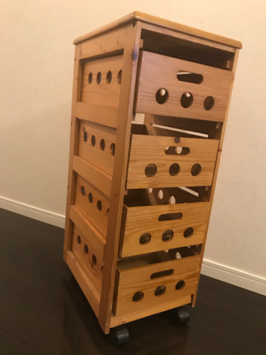 収納ボックス　木　ウッドケース　ケース　レトロ　かわいい　木箱
