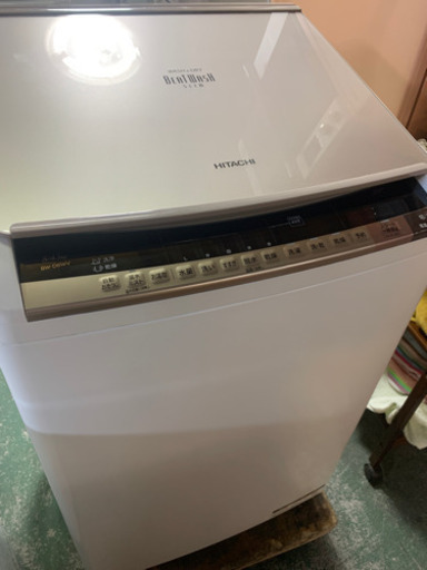 HITACHI 8キロ　全自動洗濯機　乾燥機能付き　2015年製　訳あって大特価