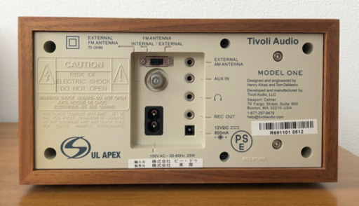 【Tivoli Audio】チボリオーディオ Model One ※完動品 高級ラジオ