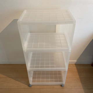 【無料】無印良品　チェスト　ワゴン　衣類収納　の画像