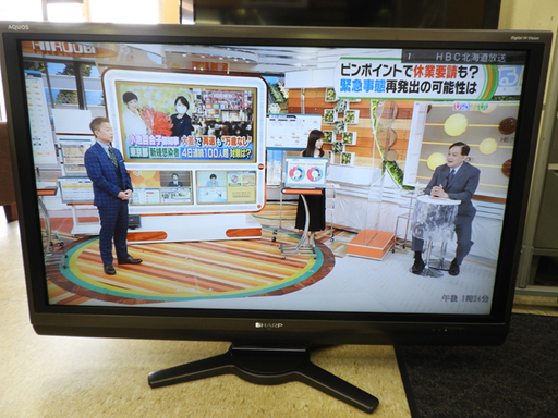 シャープ 液晶テレビ LC-46AE7 2010年製 中古動作品