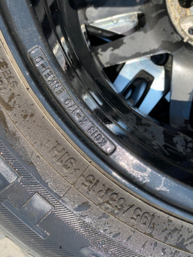 旭川 195/65R15 ENKEI(ZOLF) 5穴PCD100プリウスなど ブラポリ