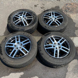 旭川 195/65R15 ENKEI(ZOLF) 5穴PCD100プリウスなど ブラポリ