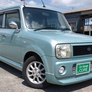 スズキ　ラパン　ターボ　フルエアロ　ベンチシート　H17年式　走行101000キロの画像