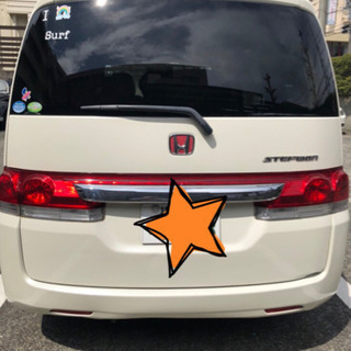 ステップワゴン　白　97000km 横浜の画像