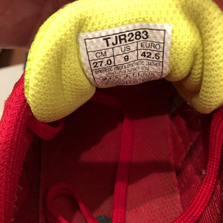 asicsランニングシューズ　TARTHERZEAL４-wide 27㎝の画像
