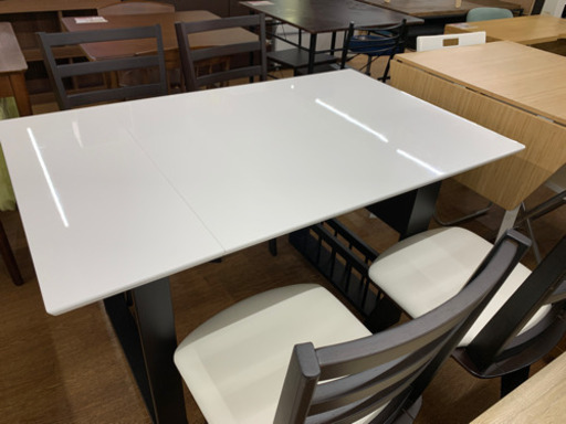 ダイニングセット　ダイニング3点セットプラス椅子2脚　【店頭取引限定】【中古品】1点限り早い者勝ち！
