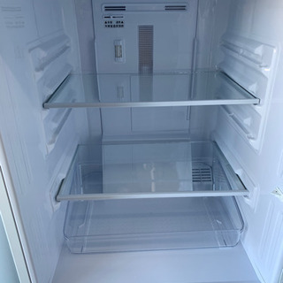 2015年製SHARP 137L LED照明 どっちもつけかえドア!! 耐熱トップ