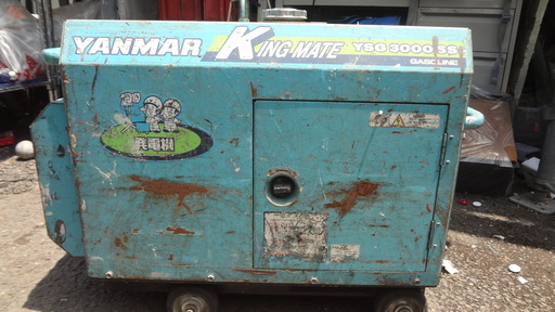 取引中　G111 YANMAR ヤンマー KING MATE YSG3000SS 発電機【ジャンク】