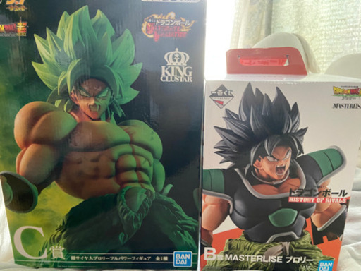 超激安早い者勝ち！！！　ドラゴンボール 一番くじ　ブロリー  二体セット