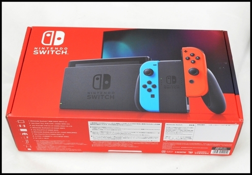 中古美品  新型  ニンテンドースイッチ ネオン 2019年版 Nintendo Switch