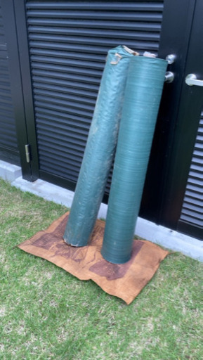 【未使用2本】防草シート 高密度135G 1m×100m×2本