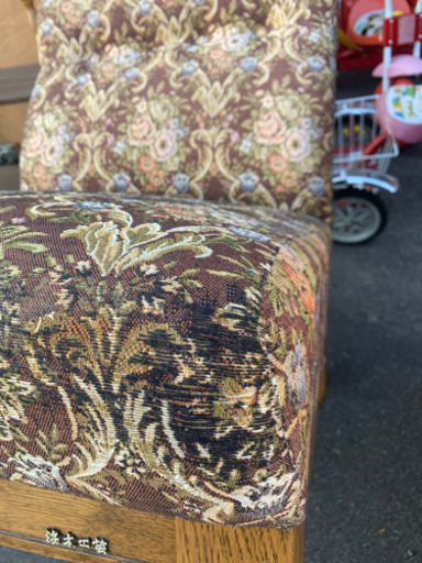 浜本工芸　1人用ソファー　中古　