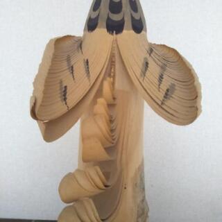 鷹or鷲の工芸品 置物の画像