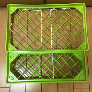 折り畳み収納棚 ×3の画像