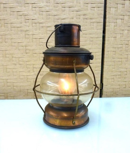 レトロ マリンランプ オイルランプ ランタン 船舶灯 昭和 キャンプ アウトドア インテリア 香港 札幌市手稲区