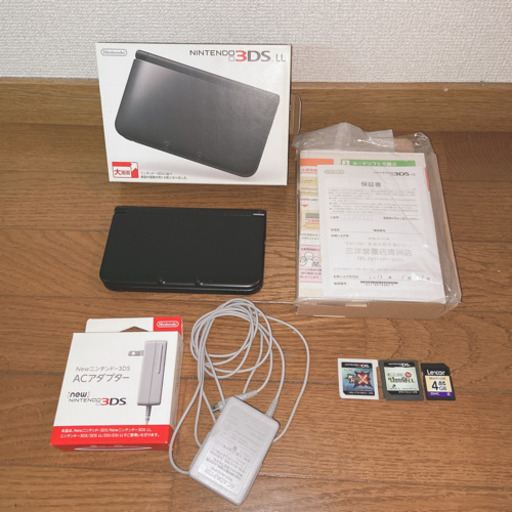 Nintendo 3DS LL ブラック 美品