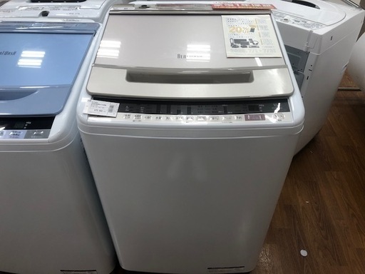 1年間動作保証付　HITACHI　簡易乾燥機能付洗濯機　10.0kg　2019年製【トレファク所沢店】