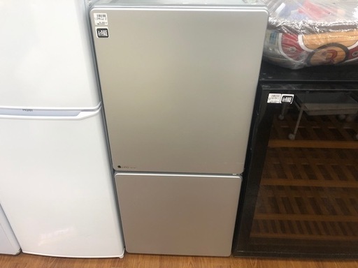 6ヶ月間の保証付　ユーイング　２ドア冷蔵庫　110L　2016年製【トレファク所沢店】