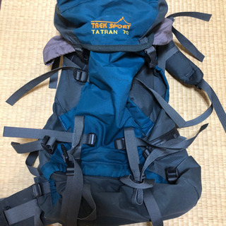大容量バックパック70L