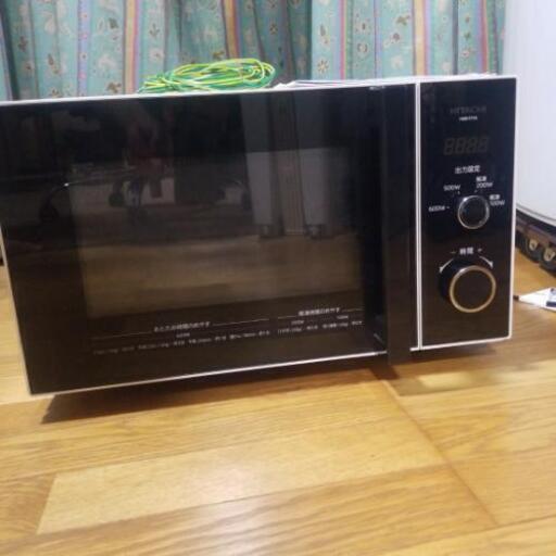 【引取確定】HITACHI 電子レンジ(2018年製)