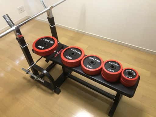 ベンチプレス 70kgセット