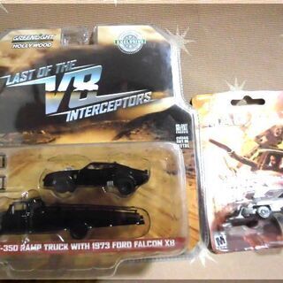 非売品 1/64 マッドマックス インターセプター フォード ファルコン Mad Max Ford Falcon XB トラックトランスポーターフォード F-350 改造の画像