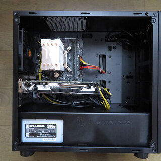 【受付終了】★極美品★Core-i5第六世代 爆速ゲーミングPC　RX570 8G搭載 SSD240GB/HDD2TB(新品) 8GBメモリー 全国発送の画像