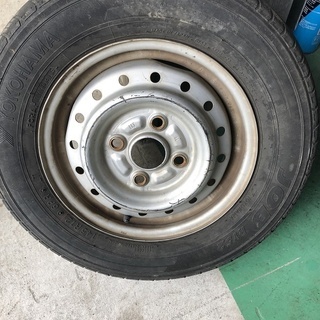 軽自動車用12インチ鉄ホイール　スペアにいかがですか