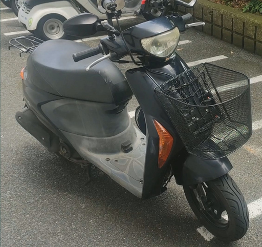 レッツ５　原付２種登録　実働　前後ドラレコ装備　　スクーター