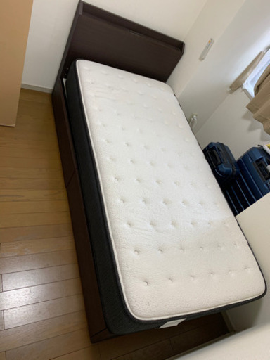 シングルベッド、マットレス