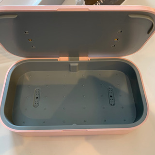 スマホ置くだけ充電＋除菌の画像