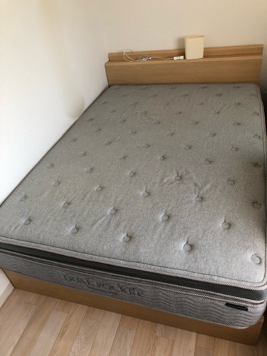 ダブルベッド マットレスセット
