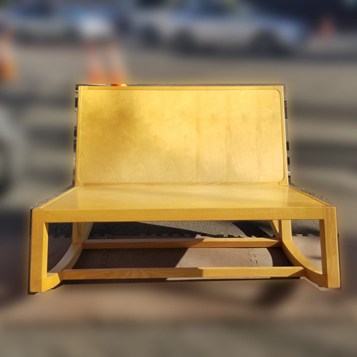 ACTUS 木製 エホン ロッキングチェア