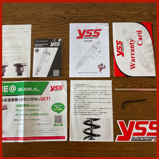 ★新品未使用★自動二輪車専用サスペンション（yss）の画像