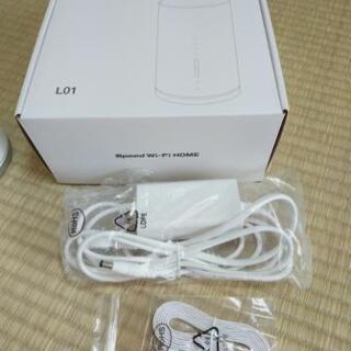 値下げ★speed Wi-Fi HOME ホームルーター L01...