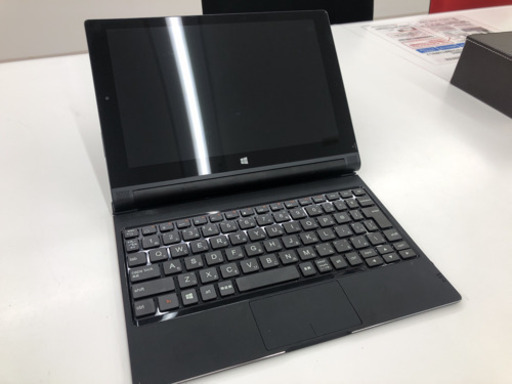 ★Lenovo/レノボ タブレットPC YOGA Tablet 2-1051L/Win10/Intel atom Z3745/HDD32GB/2GB/10型/SIMフリー