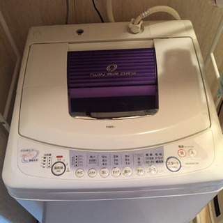 【引き渡し者決定済】0円 TOSHIBA全自動洗濯機7㎏あげますの画像