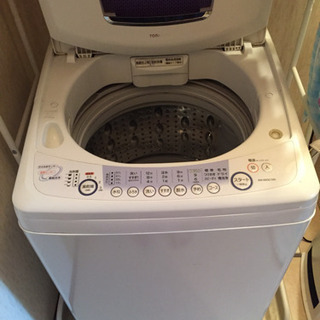 【引き渡し者決定済】0円 TOSHIBA全自動洗濯機7㎏あげますの画像