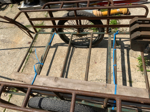 リアカー▲台車！カート！牽引！リヤカー！貴重！