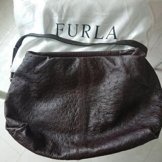 ✴️👜FURLA 茶系 革バッグ👜✴️