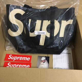 6/27発売‼️新品未使用Supreme RaffiaTote