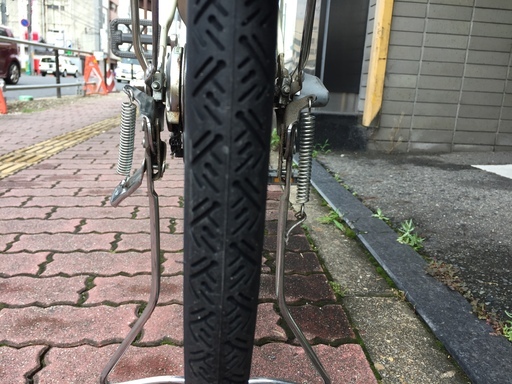 《レンタサイクル店使用　自転車整備士整備済み！》⑰中古車　電動アシスト　26インチ　Panasonic　ホワイト　3段変速付