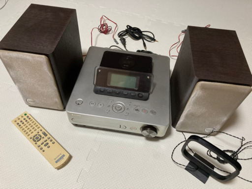 SONY HDDコンポ シルバー
