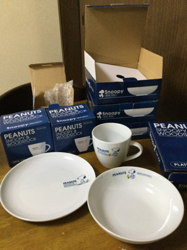 ③新品♬SNOOPY皿8点セット！