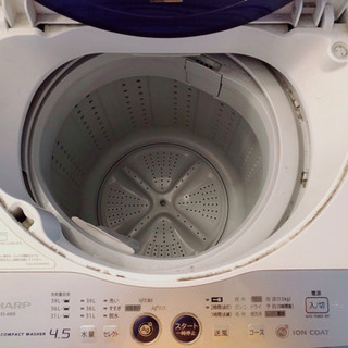 【0円！】シャープ洗濯機の画像