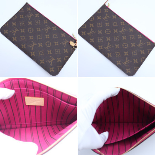 《LOUIS VUITTON/モノグラム ネヴァーフルMM》ポーチ M41178