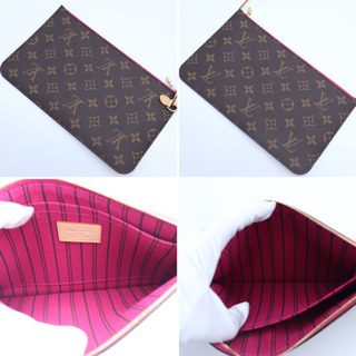 LOUIS VUITTON/モノグラム ネヴァーフルMM》ポーチ M41178
