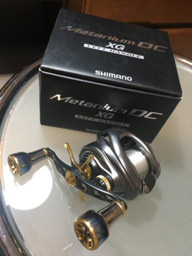 シマノ　メタニウムＤＣ XG 左巻き　ハンドル、ドラグ改